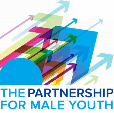 partnership male youth sponsorship logo