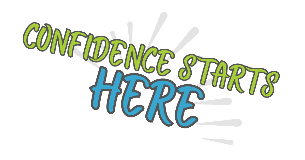 confidence starts here graphic