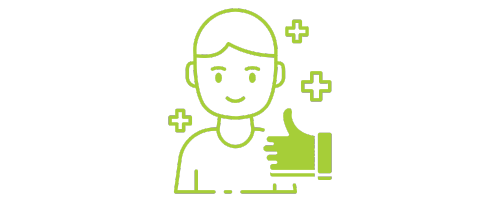 boys positive experience icon